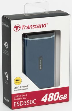 480GB (USB3.1/Type-C) Transcend Portable SSD