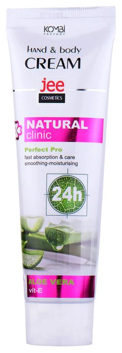 Крем для рук и тела увлажняющий Jee Cosmetics Hand & Body Cream Natural Clinic Aloe Vera 100мл