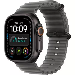 купить Смарт часы Apple Watch Ultra 4 GPS Cellular 49mm Black Titanium Case with Translucent Black Ocean Band MJAY4 в Кишинёве 