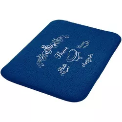 cumpără Covoraș de baie Bisk 07491 NICEA 40x60 cm albastru în Chișinău 