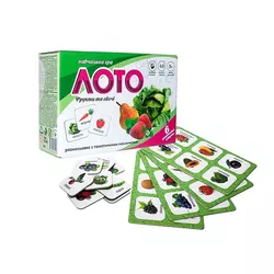cumpără Joc educativ de masă Strateg 57161 Loto Fructe si legume în Chișinău 
