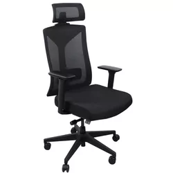 cumpără Fotoliu de birou Deco Foden HB (8001A) Black în Chișinău 