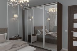 Cupboard 2400 3 mirrors