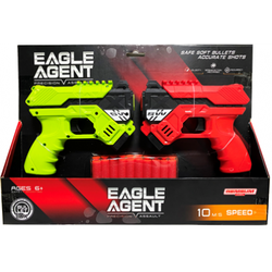 361, Gemsum Foam Blaster Gun PT, 2pcs, 6+