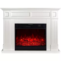 cumpără Șemineu electric ArtFlame Sicilia & Mirabela, 1000x1320x300 mm, Alb în Chișinău 