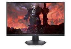 31.5" DELL S3222DGM, Black, Curved-VA. 2560x1440, 165Hz, FreeSync, 1MPRT, 350cd, CR3000:1, HDMI+DP