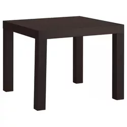 купить Журнальный столик Ikea Lack 55x55 Black/Brown в Кишинёве 