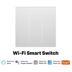 купить Выключатель электрический Moes ZS-SF-EU3-WH-MS в Кишинёве 