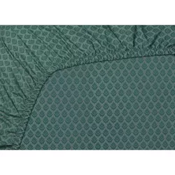 купить Постельное белье Pip Studio 279124 Thousand Leaves Fitted Sheet 180x200 h25 Blue Grey в Кишинёве 
