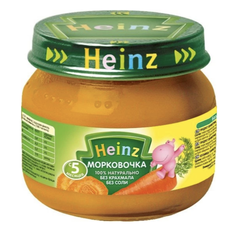 Пюре Heinz Морковочка (5+ мес) 80 г
