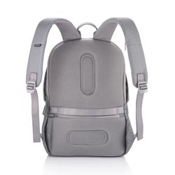 Backpack Bobby Soft, anti-theft, P705.792 for Laptop 15.6" & City Bags, Gray