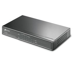 .8-port 10/100/1000Mbps PoE Switch TP-LINK "TL-SG1008P", steel case, 64W Budget