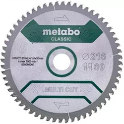 купить Диск отрезной Metabo 628667000 Panza fierastrau circular Multi CUT Classic FZ/TZ 305x30 в Кишинёве 