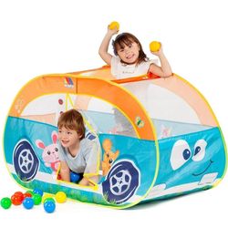 купить Игровой комплекс для детей miscellaneous 24725 Домик-Машина Игровой + 25 Шариков в Кишинёве 