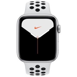 cumpără Ceas inteligent Apple Watch Nike Series 5 GPS, 44mm Aluminium Silver MX3V2 în Chișinău 