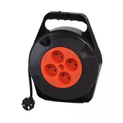 cumpără Prelungitor electric Лемира 201070, u16-02 4prize pvs 2x1 10m, pe tambur în Chișinău 