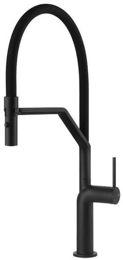 купить Смеситель кухонный Gessi 60315-299 Stelo Matte Black в Кишинёве 