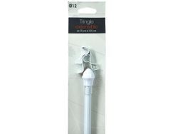Карниз для штор 75-125cm D12mm Luance, белый