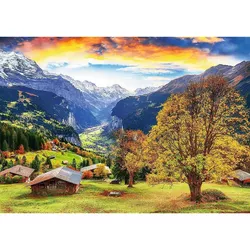 cumpără Puzzle Trefl 10775 Puzzle 1000. Un sat alpin pitoresc în Chișinău 