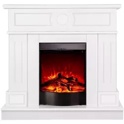 купить Камин электрический ArtFlame Ambasador & Corsica, 978x1048x300 mm, Alb в Кишинёве 
