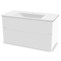 купить Шкаф под умывальник Orka Messina 100 White в Кишинёве 