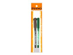 Набор ручек гелевых PT-1153 soft ink,1mm, 2шт, синих