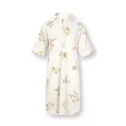 купить Домашний текстиль Pip Studio 51.504.592 Dewi Short Sleeve Nightdress Blossom Chique White S White в Кишинёве 