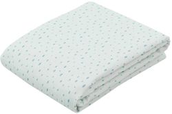 купить Комплект подушек и одеял Kikka Boo 31103010065 Paturica de muselina cu strat dublu Dots Blue, 100x100 cm в Кишинёве 