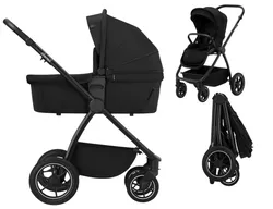 купить Детская коляска Lionelo Carucior 2in1 Meril Black Onyx в Кишинёве 