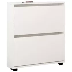 cumpără Raft pentru încălțăminte Mobildor-Lux Leo Slim 70x16x86H cm White în Chișinău 