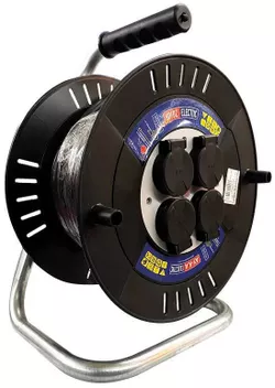 cumpără Prelungitor electric Horoz 72421 cu tambur, 20m, 4 prize, 3x2.5mm2, 16A (310.120.101) în Chișinău 