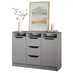 cumpără Comodă MebelStar 1200 LILU 121x40x89 Grey (MBS-1335) în Chișinău 