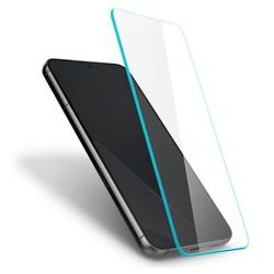 Spigen Samsung S23, Slim, Tempered Glass, Transparent