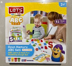 Набор массы для лепки "ABC Play Dough" (51 деталь) 40658 (9401)