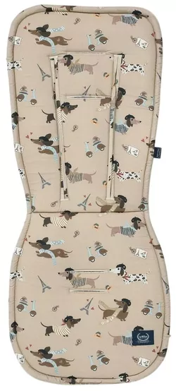cumpără Accesorii pentru cărucior La Millou Saltea pentru cărucior din bumbac și catifea Multi PIERRE THE DOG în Chișinău 