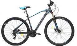 cumpără Bicicletă Crosser LAVA 29" 18 21S Shimano+Logan Hidraulic Black/Blue 29-080-21-18 N1-R6 29" 1254-18 în Chișinău 