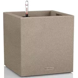 купить Цветочный горшок Lechuza Canto Stone 30 Low, Sandy Beige в Кишинёве 