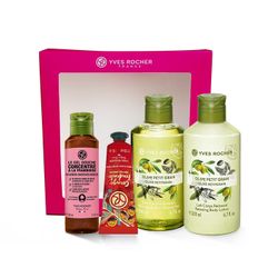 LES PLAISIRS NATURE - Set îngrijirea corpului Măsline & Petite Grain