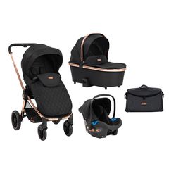 Carucior 3 in 1 Kikka Boo Vicenza Premium, negru