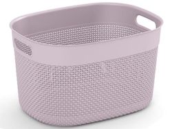 Корзина KIS Filo 18l, 38X28X22cm, розовая