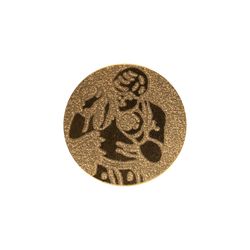 Наклейка на медаль / кубок (1 шт.) "Бокс" d=25 мм 25-0103 (9695)