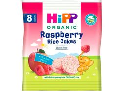 Prajituri de orez HIPP cu zmeura (8+ luni) 30 g
