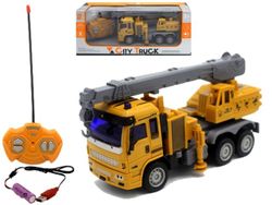 Подъемный кран City truck 1:30 Р/У с аккумулятором