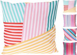 купить Комплект подушек и одеял H&S 55277 Perna pentru canapea 45x45cm, în dungi (asort.) в Кишинёве 