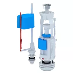 купить Бачок для унитаза Aniplast WC3550MEU Mecanism de alimentare WC, 1/2" buton dublu, crom, econom в Кишинёве 