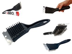 Perie pentru curatarea gratarului BBQ cu racleta