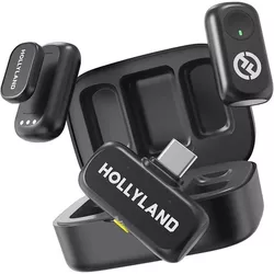 cumpără Microfon Hollyland LARK A1 DUO USB-C (Black) în Chișinău 