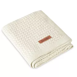 cumpără Lenjerie de pat pentru copii Sensillo 43481 Плед Grido 80x100 Warm Beige în Chișinău 
