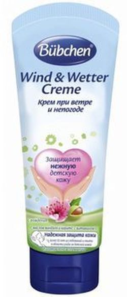 Крем при ветре и непогоде Bubchen 75 мл