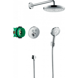 Sistem de duș cu montarea ascunsa hansgrohe Raindance Select S, cu termostat ShowerSelect S
